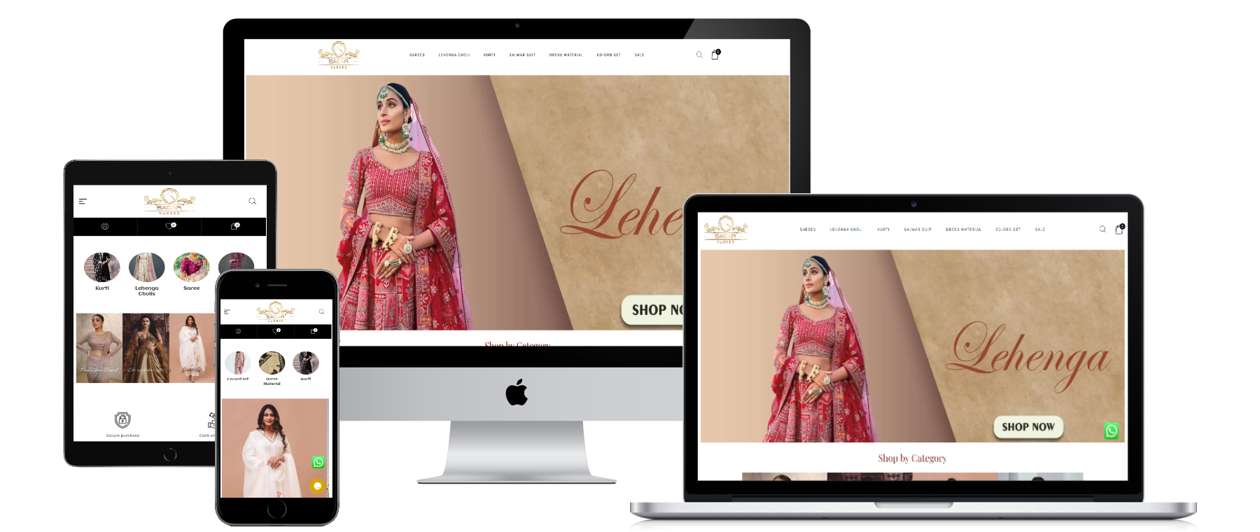 Sagar Saree Website